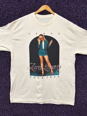 Zara Larsson Venus Album 2024 Tour Euro Dance Pop T-Shirt XL